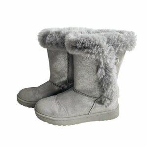 SO Sophia Faux Fur Boots